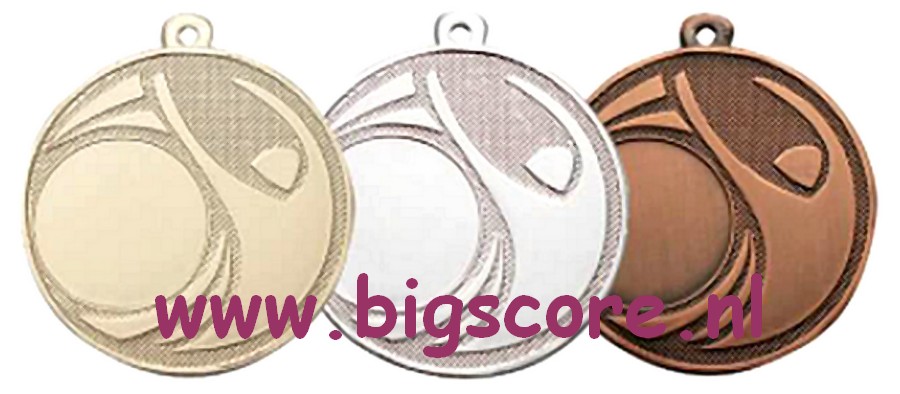 E 4021 Medaille G/Z/B compleet OP=OP!!
